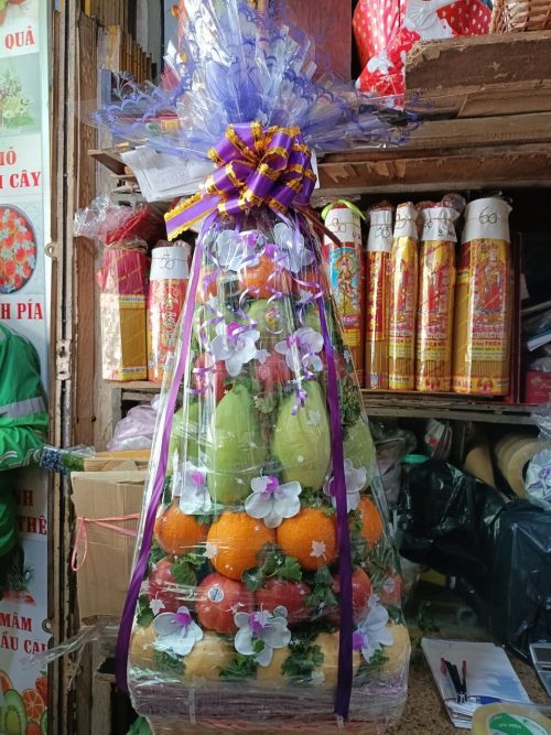 Giỏ trái cây đi đám tang