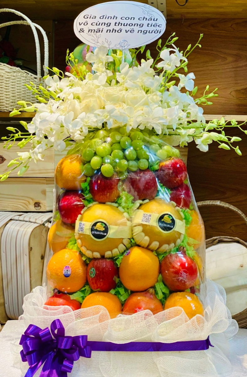 Giỏ trái cây đi đám tang